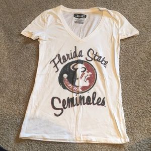 FSU white t-shirt